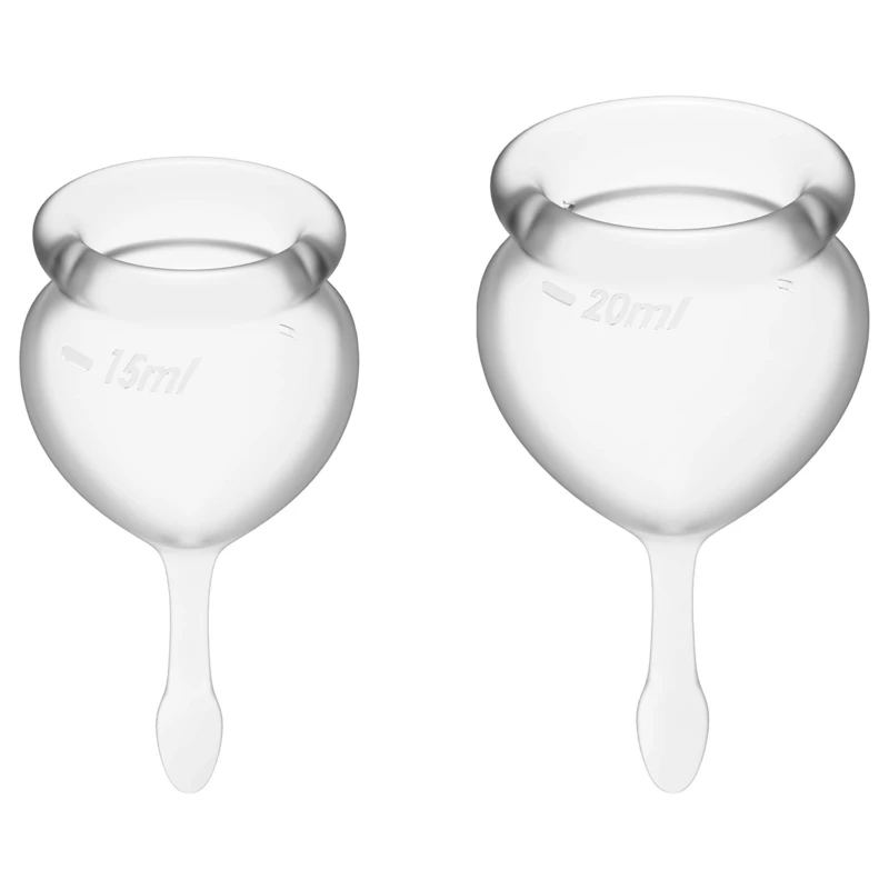 Satisfyer Menstruační kalíšek - Feel Good 2 ks Blue Satisfyer Menstruační kalíšek - Feel Good 2 ks Blue