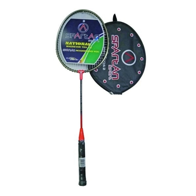 Badmintonová raketa Spartan Drop Shot červeno-bronzová Badmintonová raketa Spartan Drop Shot červeno-bronzová