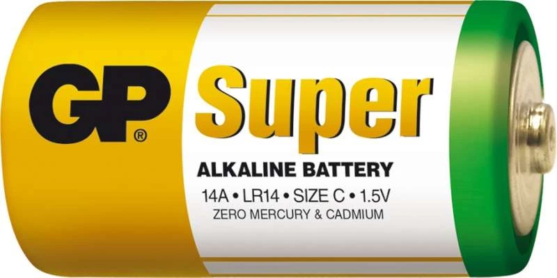 Alkalická baterie gp super lr14 (c)