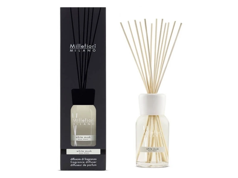 Millefiori Milano Aroma difuzér Natural White Musk 500 ml Millefiori Milano Aroma difuzér Natural White Musk 500 ml