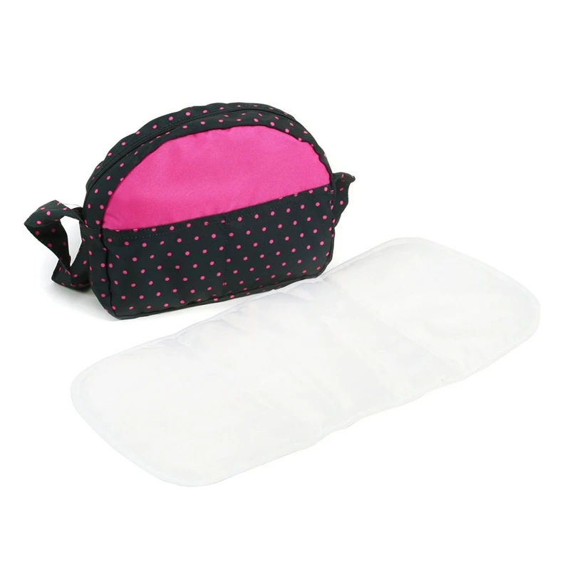 Bayer Chic Přebalovací taška ke kočárku Dots Navy Pink Bayer Chic Přebalovací taška ke kočárku Dots Navy Pink