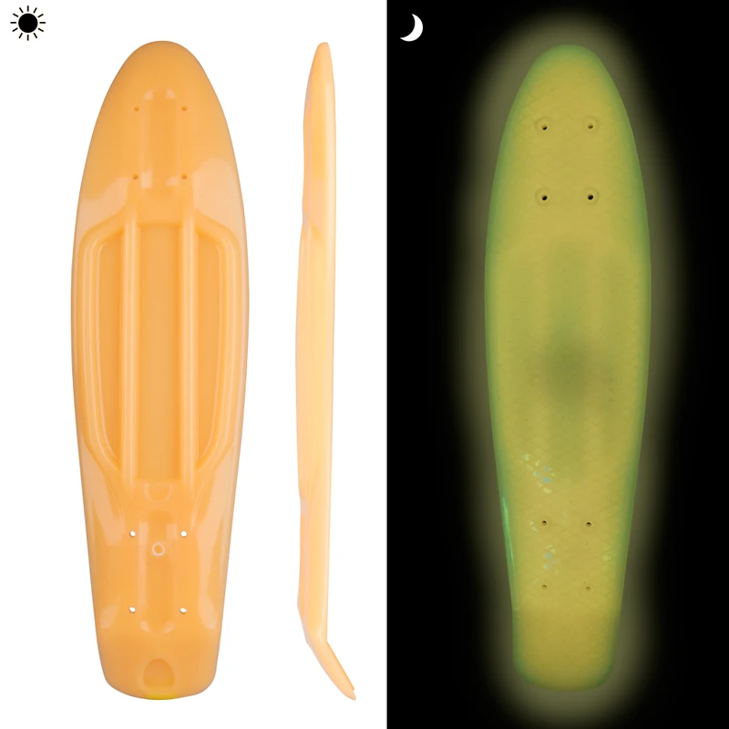 Svítící deska pro penny board WORKER Solosy 22.5*6" oranžová Svítící deska pro penny board WORKER Solosy 22.5*6" oranžová