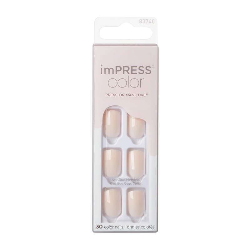 KISS Samolepící nehty imPRESS Color Point Pink 30 ks KISS Samolepící nehty imPRESS Color Point Pink 30 ks