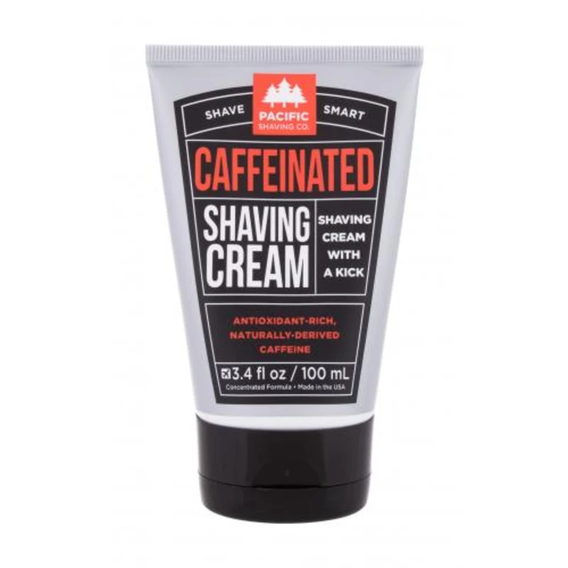 Pacific Shaving Co. Shave Smart Caffeinated 100 ml krém na holení pro muže