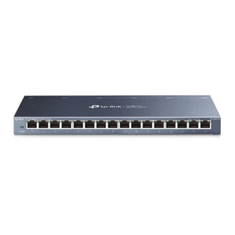 TP-Link TL-SG116 - 16xGb steel desktop switch TP-Link TL-SG116 - 16xGb steel desktop switch