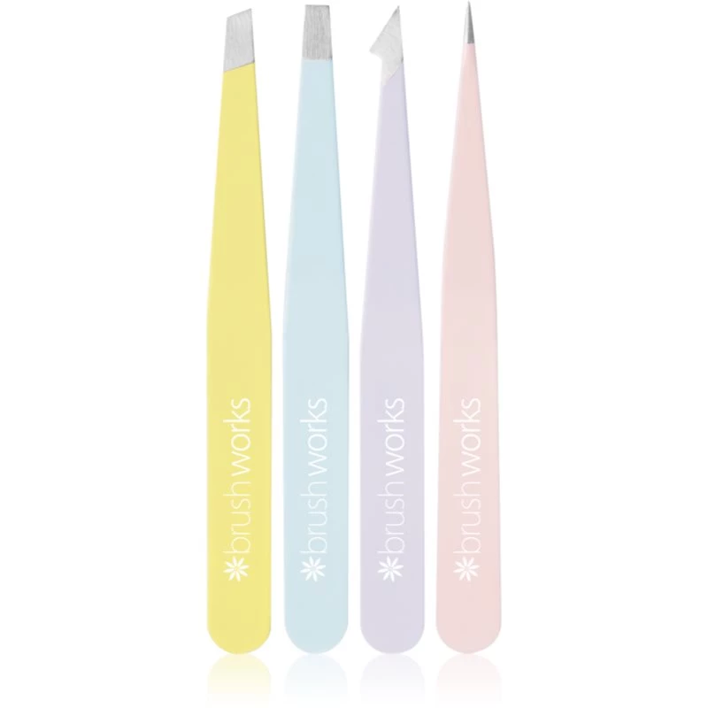 Brushworks Tweezer Set Mixed sada pinzet