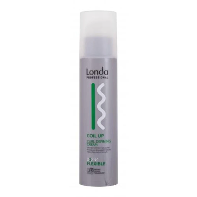 Londa Professional Coil Up Curl Defining Cream 200 ml pro podporu vln pro ženy Londa Professional Coil Up Curl Defining Cream 200 ml pro podporu vln pro ženy