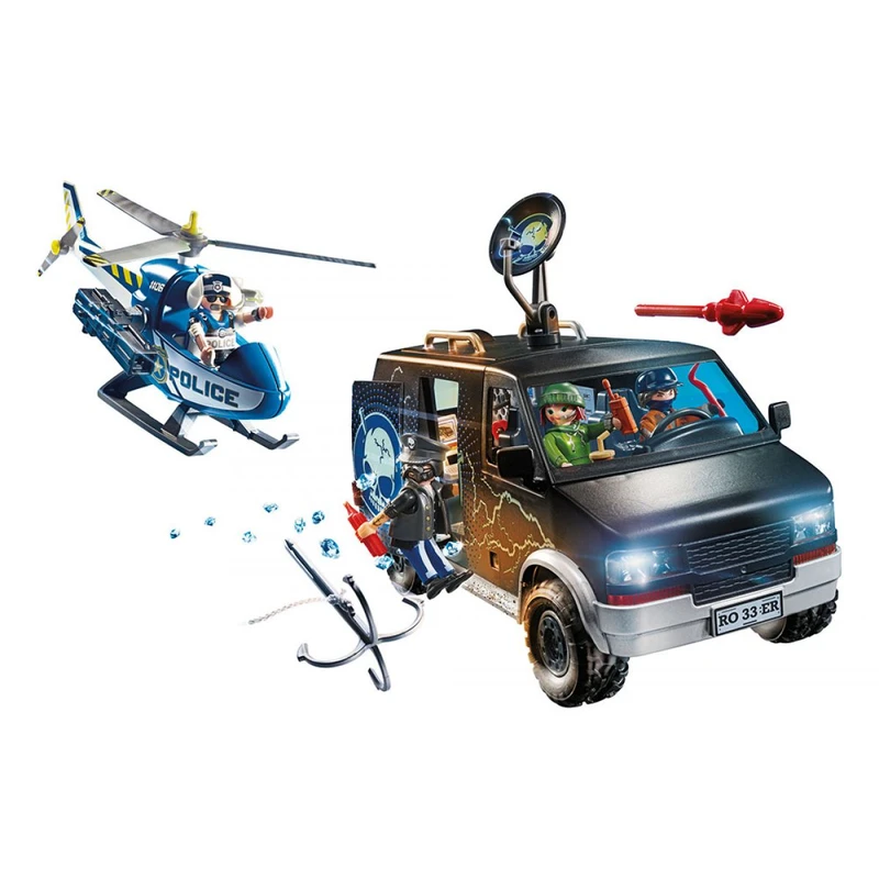 PLAYMOBIL® 70575 Policejní helikoptéra Pronásledování vozidla