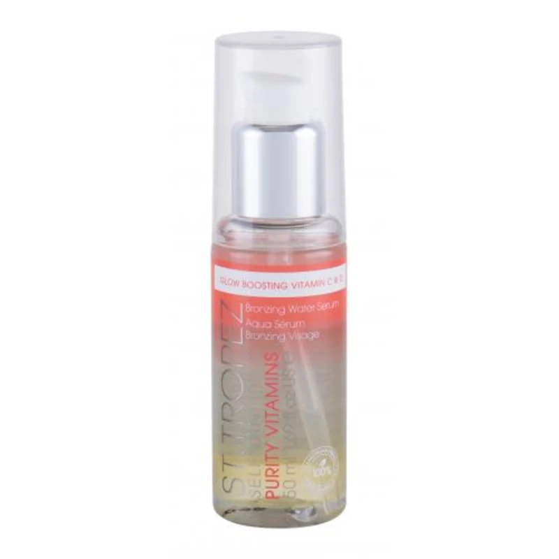 St.Tropez Self Tan Purity Vitamins Bronzing Water Serum 50 ml samoopalovací přípravek pro ženy St.Tropez Self Tan Purity Vitamins Bronzing Water Serum 50 ml samoopalovací přípravek pro ženy