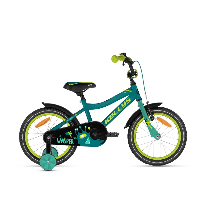 Dětské kolo KELLYS WASPER 16" Teal 10" (100-110 cm) Dětské kolo KELLYS WASPER 16" Teal 10" (100-110 cm)