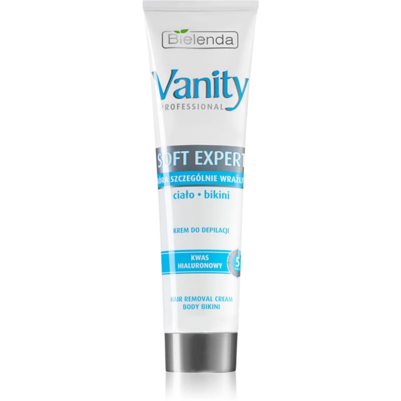 Bielenda Vanity Soft Expert depilační krém na tělo s hydratačním účinkem 100 ml