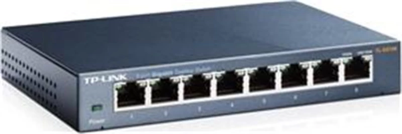 TP-Link TL-SG108 switch 8x 10/100/1000Mbps, kovový