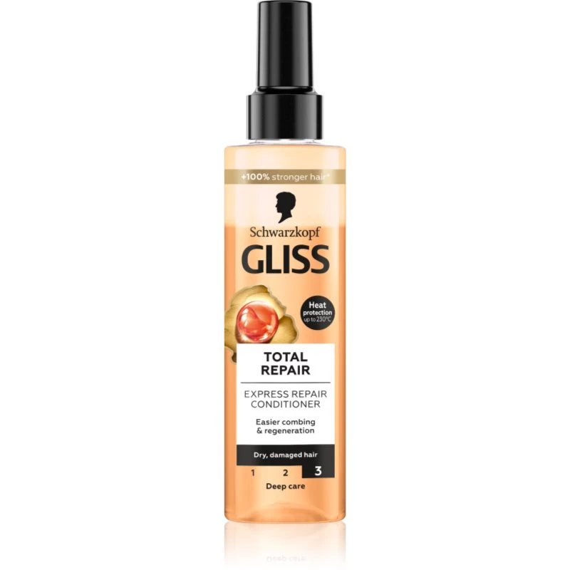 Schwarzkopf Gliss Total Repair regenerační balzám na suché konečky vlasů 200 ml Schwarzkopf Gliss Total Repair regenerační balzám na suché konečky vlasů 200 ml