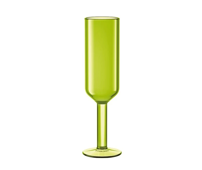 Sklenice na šampaňské The Good Times Green 160 ml