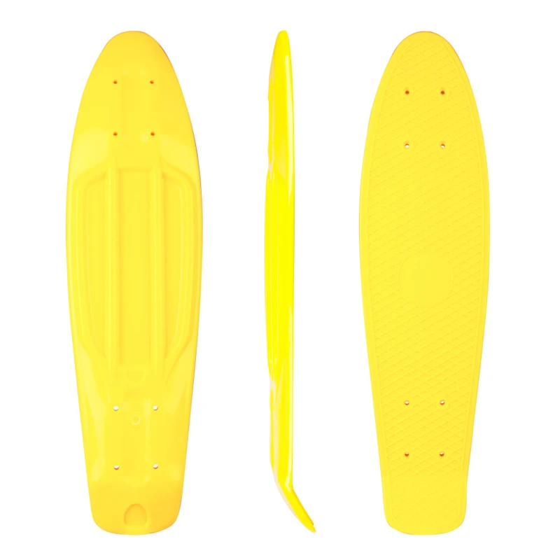 Deska pro penny board WORKER Aspy 22.5*6"  žlutá