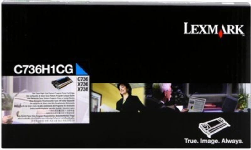 Lexmark C736H1CG azurový (cyan) originální toner Lexmark C736H1CG azurový (cyan) originální toner