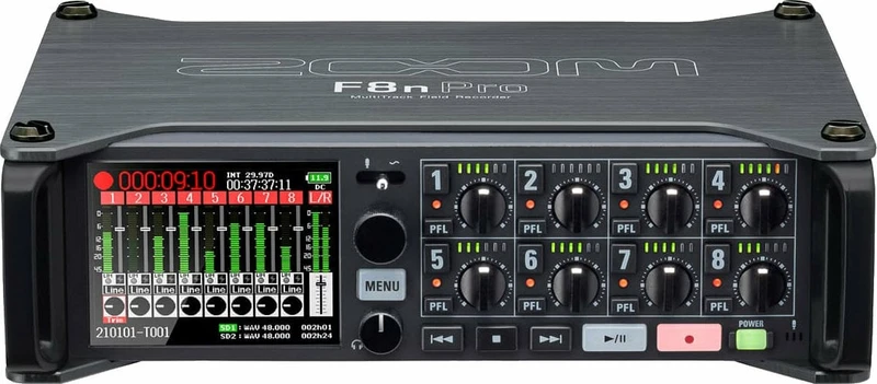 Zoom F8n Pro Vícestopý rekordér Zoom F8n Pro Vícestopý rekordér