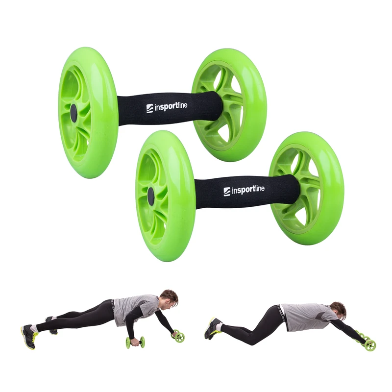 Posilovací kolečko inSPORTline AB Roller Double Posilovací kolečko inSPORTline AB Roller Double