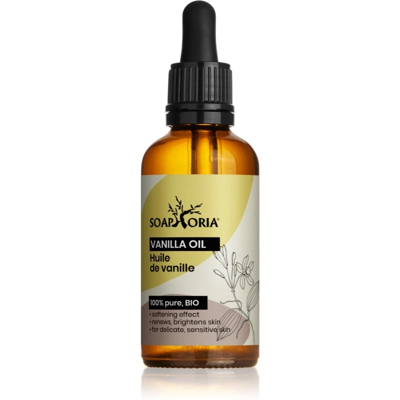 Soaphoria Organic masážní olej s vanilkou 50 ml