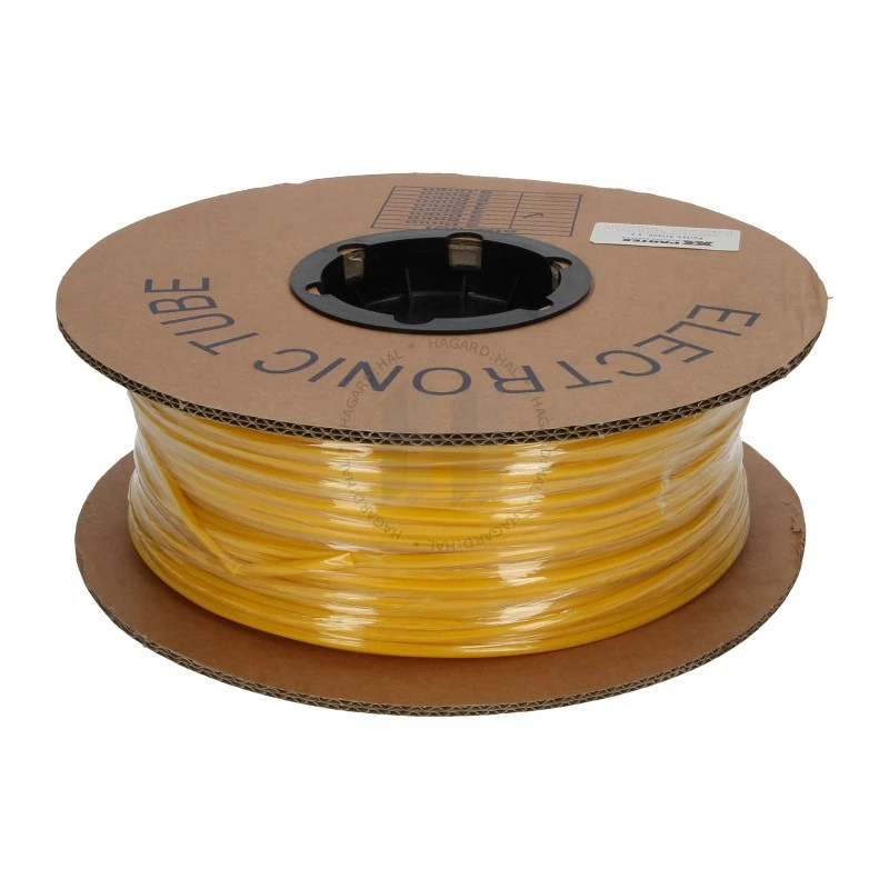 Označovací oválná PVC bužírka, BF-40Z, 4 mm, 150 m, žlutá Označovací oválná PVC bužírka, BF-40Z, 4 mm, 150 m, žlutá