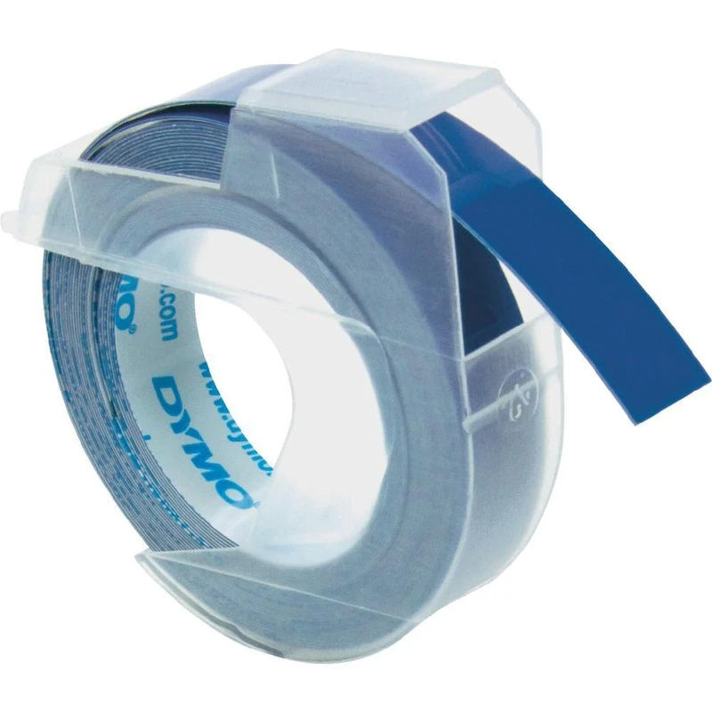 Dymo S0898140 520106, 9mm x 3m, bílý tisk/modrý podklad, originální páska Dymo S0898140 520106, 9mm x 3m, bílý tisk/modrý podklad, originální páska