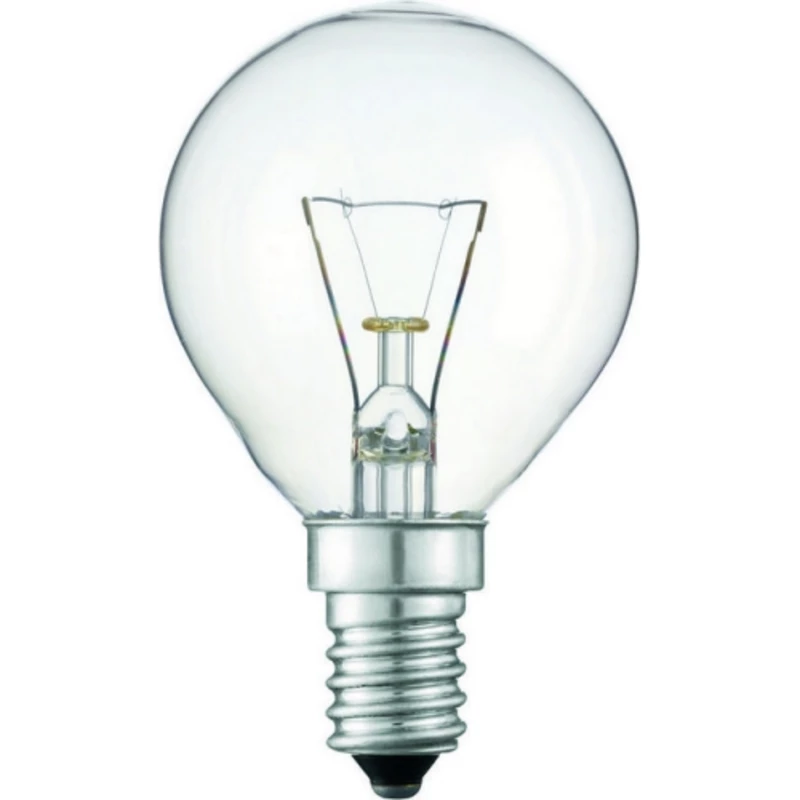 Žárovka průmyslová čirá TES-LAMP 40W E14 P45 kapka