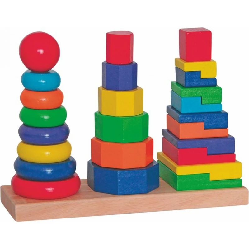 Woody Set skládacích věží Woody Set skládacích věží