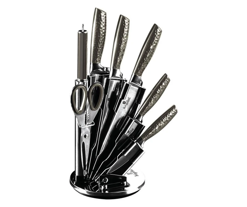 Sada 8 nožů se stojanem Metallic Carbon Sada 8 nožů se stojanem Metallic Carbon