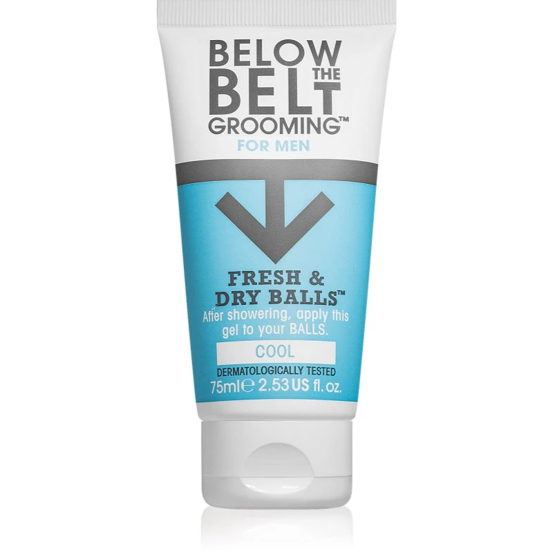 Below the Belt Grooming Cool Intimate Gel gel na intimní partie pro muže 75 ml Below the Belt Grooming Cool Intimate Gel gel na intimní partie pro muže 75 ml