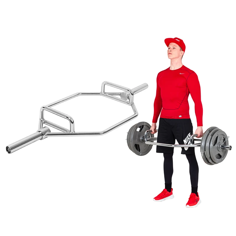 Hex olympijská hřídel inSPORTline Dedlif 140cm/50mm 20kg, do 200 kg, bez objímek Hex olympijská hřídel inSPORTline Dedlif 140cm/50mm 20kg, do 200 kg, bez objímek