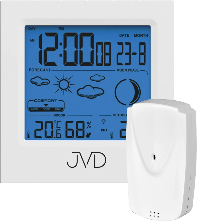 JVD Rádiem řízená meteorologická stanice RB672.2 JVD Rádiem řízená meteorologická stanice RB672.2