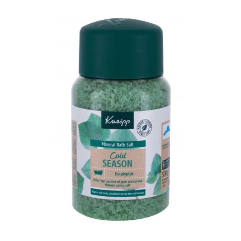 Kneipp Cold Season Eucalyptus 500 g koupelová sůl unisex Kneipp Cold Season Eucalyptus 500 g koupelová sůl unisex