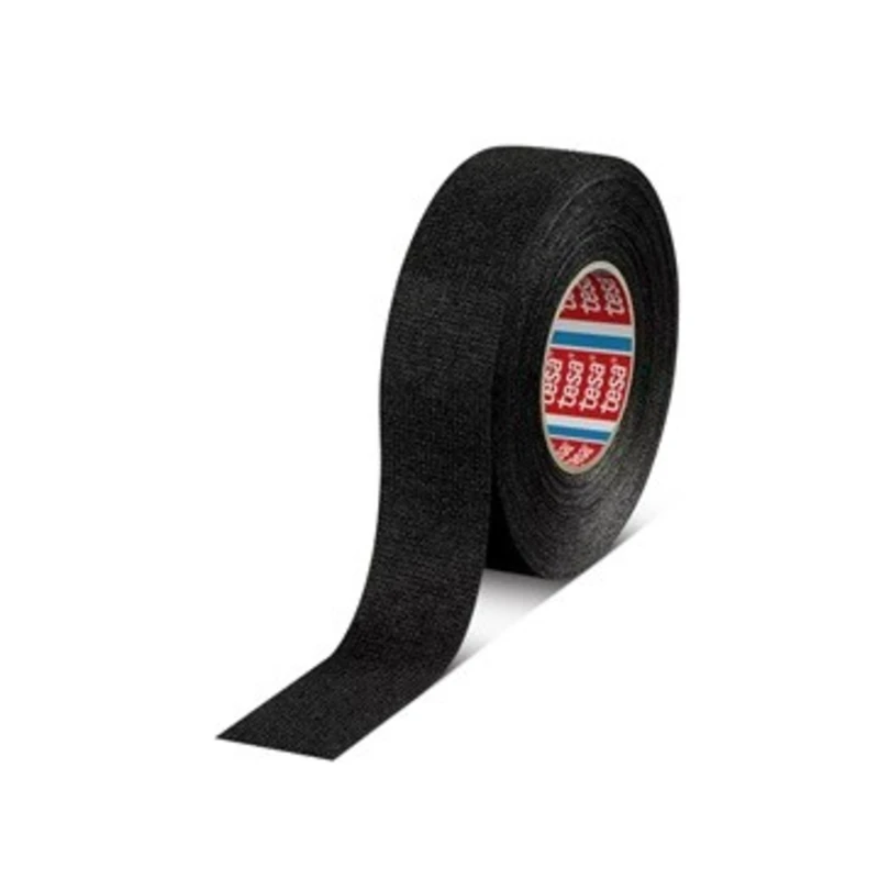 Tesa 51608, černá fleece PET páska, 19 mm x 25 m, 96 rolí v krabici Tesa 51608, černá fleece PET páska, 19 mm x 25 m, 96 rolí v krabici