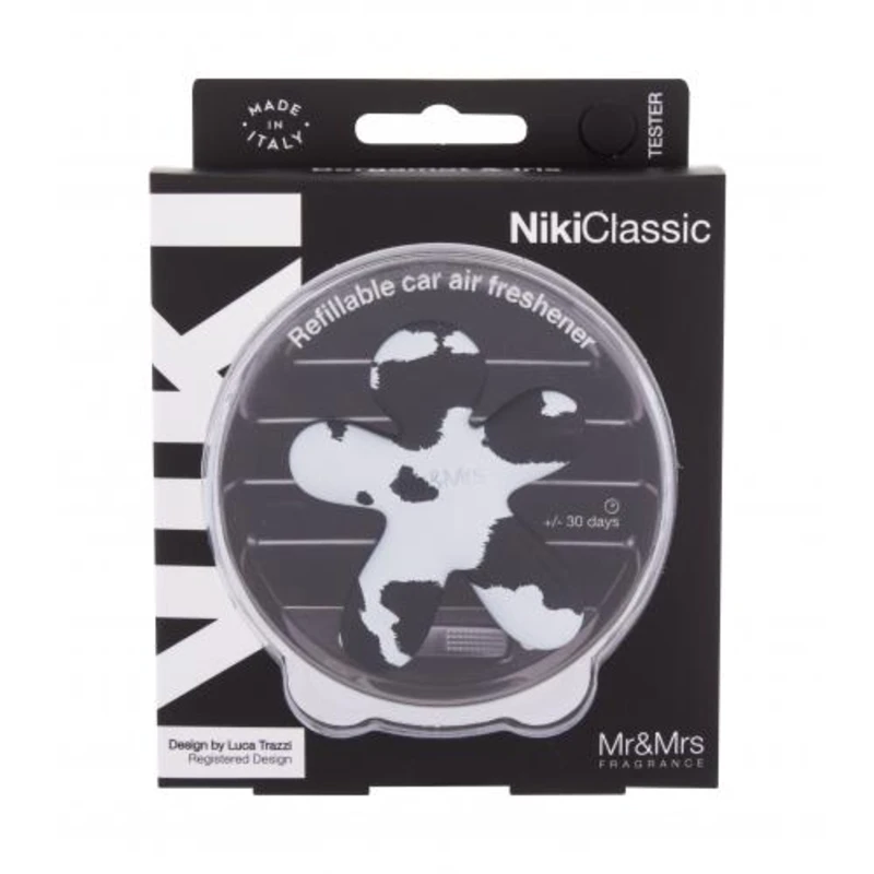 Mr&Mrs Fragrance Niki Bergamot & Iris 1 ks vůně do auta unisex Mr&Mrs Fragrance Niki Bergamot & Iris 1 ks vůně do auta unisex