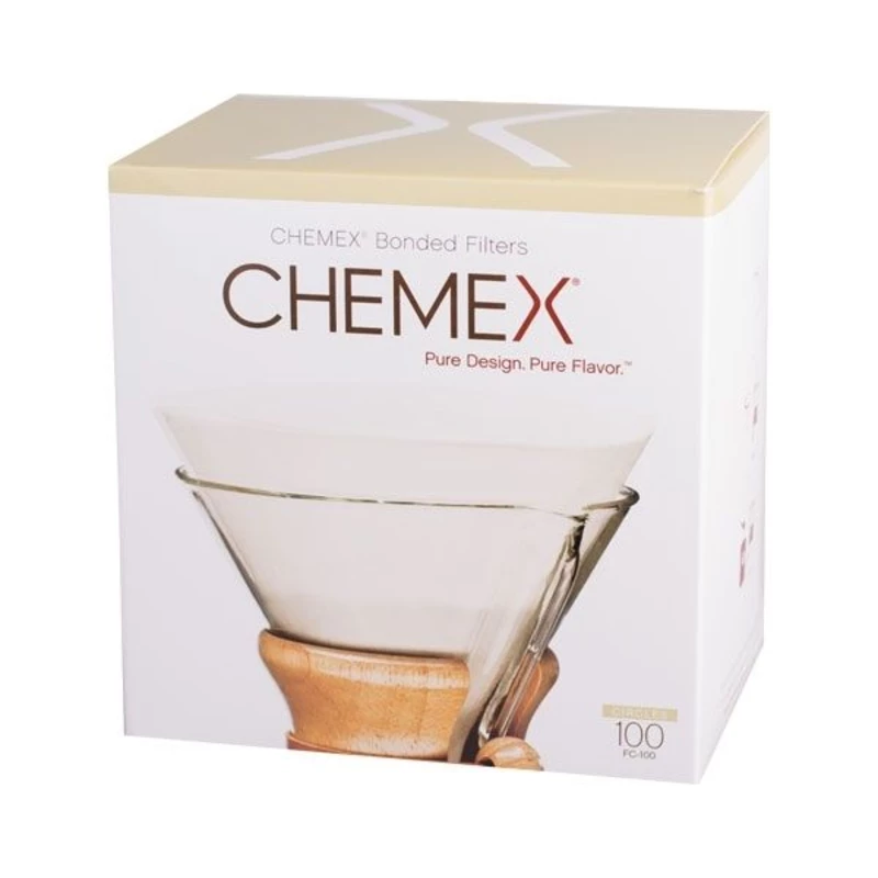 Filtry papírové Chemex 6-10 šálků - KULATÉ,Papírové filtry Chemex 6-10 šálků kulaté