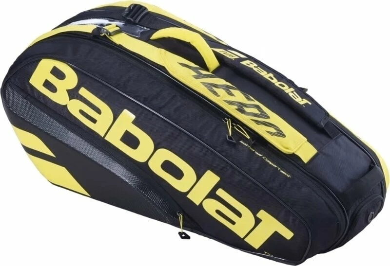 Babolat Pure Aero RH X 6 Black/Yellow Tenisová taška