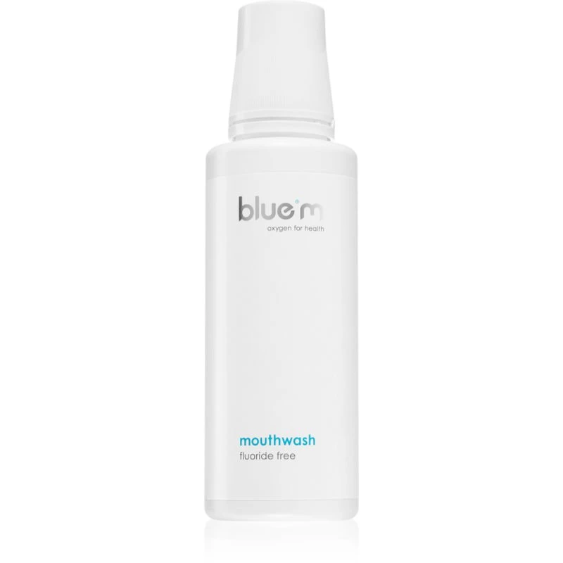 Blue M Oxygen for Health Fluoride Free ústní voda bez fluoridu 250 ml Blue M Oxygen for Health Fluoride Free ústní voda bez fluoridu 250 ml