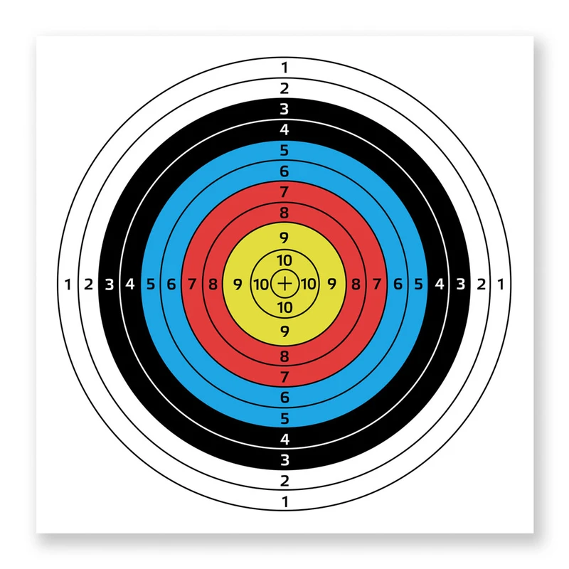 Terč inSPORTline Dabbak 60x60cm 10ks Terč inSPORTline Dabbak 60x60cm 10ks