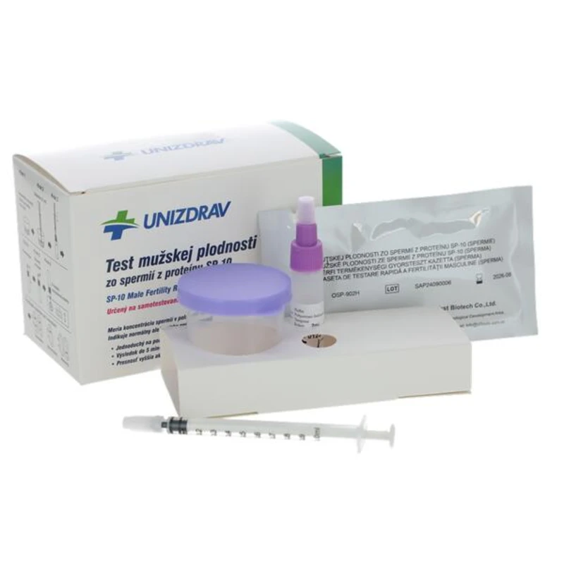 Test mužské plodnosti ze spermií z proteínu SP-10 Test mužské plodnosti ze spermií z proteínu SP-10