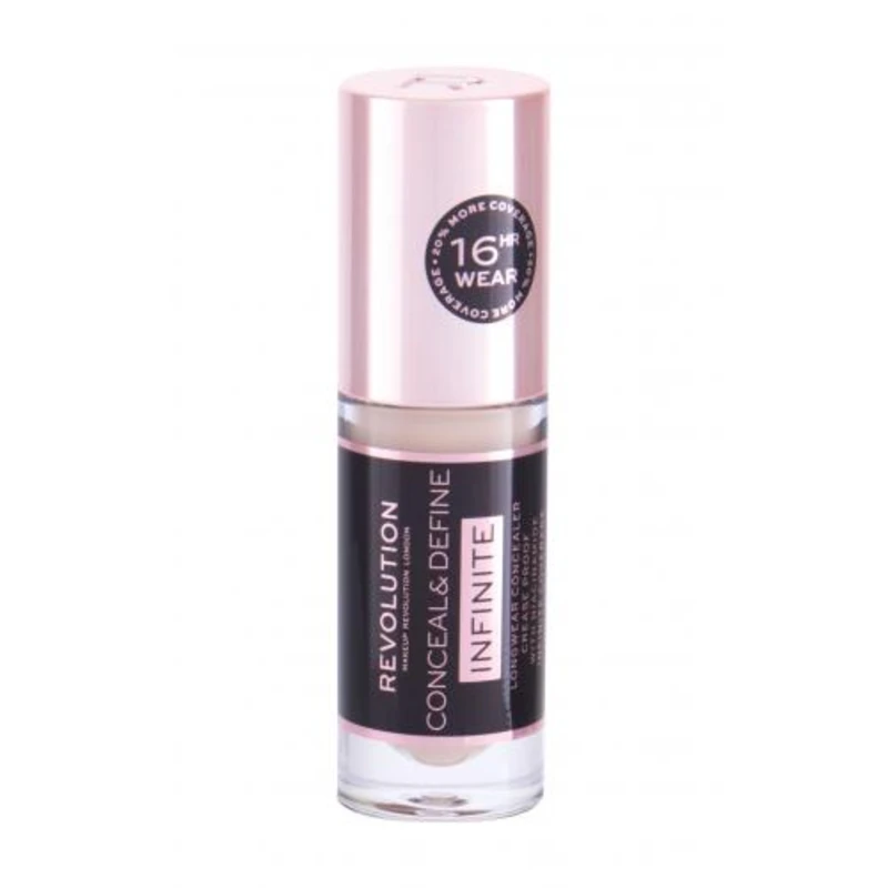 Makeup Revolution London Conceal & Define Infinite 5 ml korektor pro ženy C6 Makeup Revolution London Conceal & Define Infinite 5 ml korektor pro ženy C6