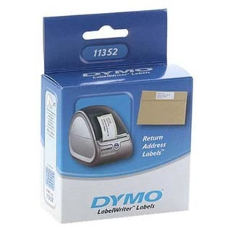 Dymo 11352, S0722520, 25mm x 54mm, bílé papírové štítky pro zpáteční adresu Dymo 11352, S0722520, 25mm x 54mm, bílé papírové štítky pro zpáteční adresu