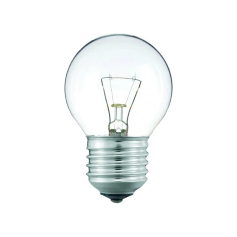 Žárovka průmyslová čirá TES-LAMP 60W E27 P45 kapka