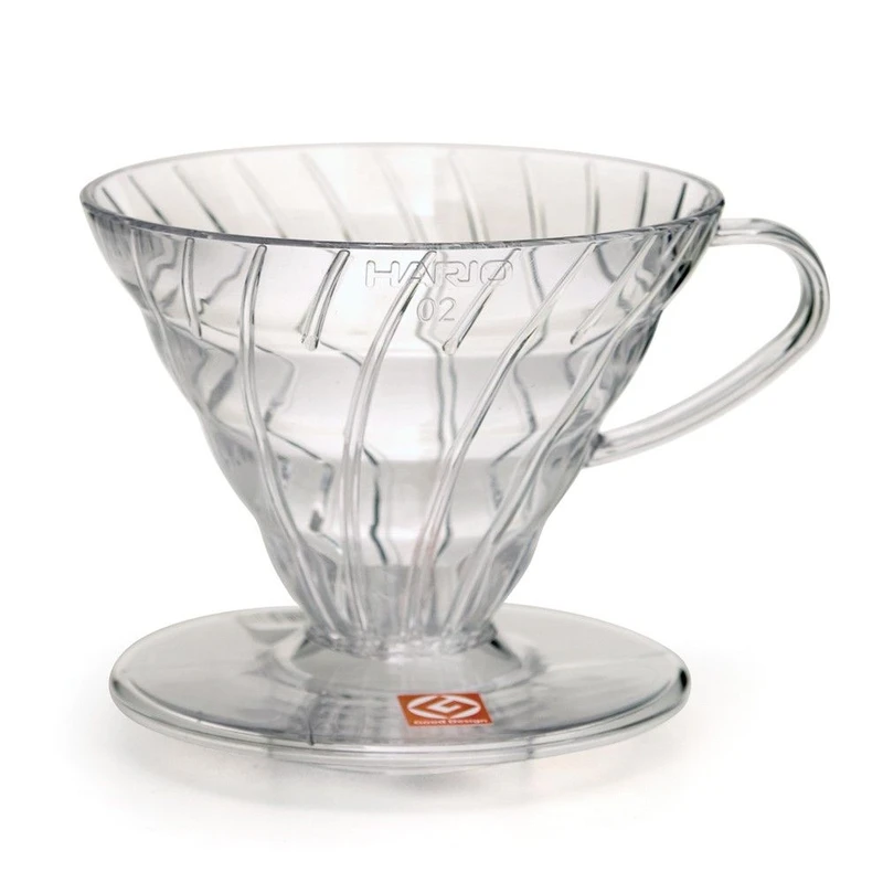 Dripper Hario V60 plastový čirý (VD-02T),Hario Dripper V60 (VD-02T) čirý, plastový