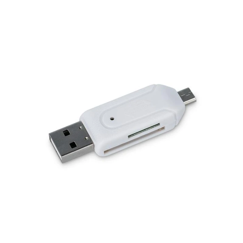 Čtečka paměťových karet Forever USB OTG pro MicroSD a SD Čtečka paměťových karet Forever USB OTG pro MicroSD a SD