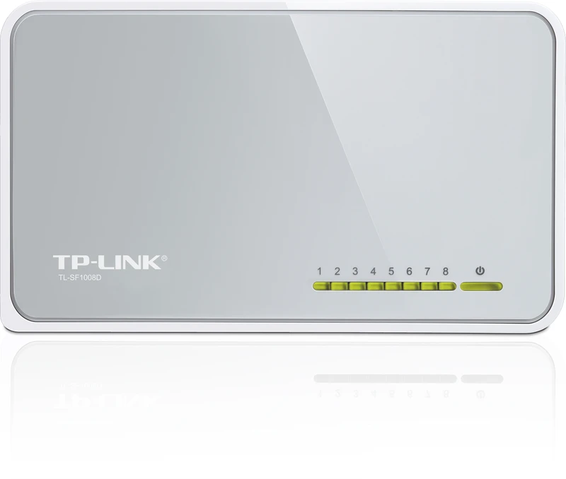 TP-Link TL-SF1008D 8x 10/100Mbps Desktop Switch TP-Link TL-SF1008D 8x 10/100Mbps Desktop Switch
